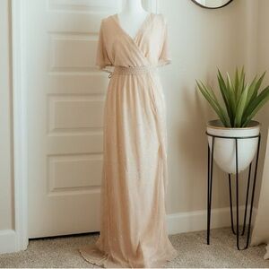Baltic Born Beige Maxi Dress - Worn Once